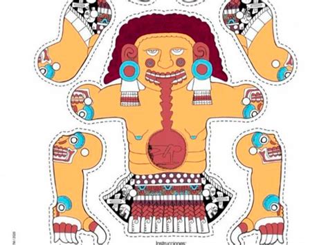 Pin En Traje Azteca