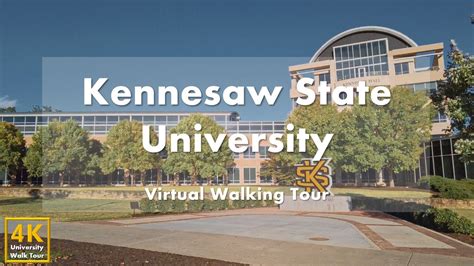 Kennesaw State University (Kennesaw Campus) - Virtual Walking Tour [4k