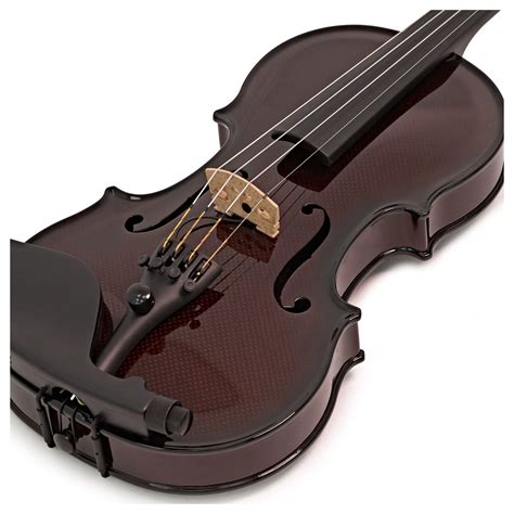 Glasser Carbon Composite Electric Violin Outfit 4 String Orange