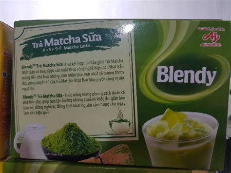 TrÀ SỮa Matcha Blendy NhẬt Ajinomoto 170g Bigbuy360 Bigbuy360vn