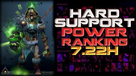 Hard Support Hero Power Rankings In Dota 2 Patch 722h Youtube