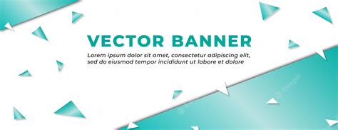 Premium Vector Gradient Blue Vector Banner Design