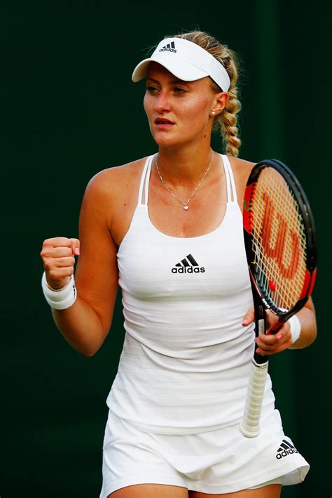 Kristina Mladenovic Photos Day Three The Championships Wimbledon