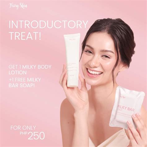 Fairy Skin Milky Duo Buy 1 Milky Body Lotion And Get 1 Milky Bar Soap