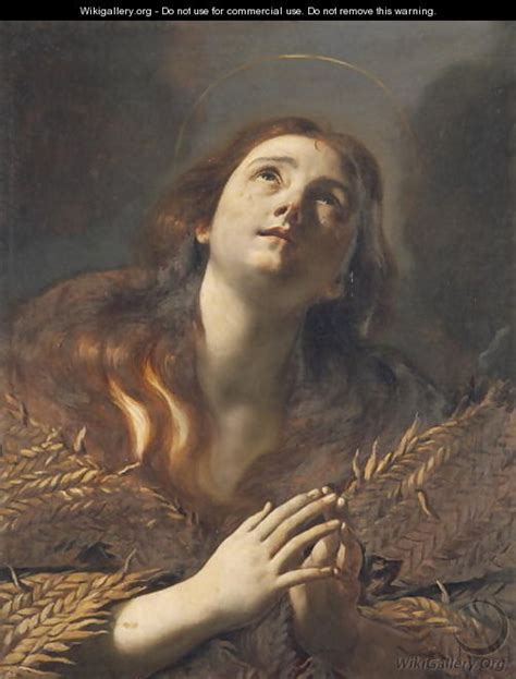 The Penitent Magdalene Mattia Preti Wikigallery Org The Largest