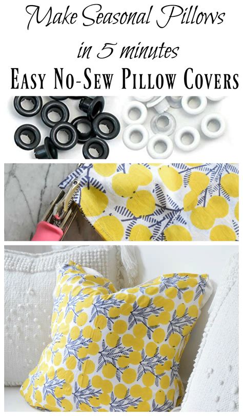 No Sew Pillows Easy Diy Nesting With Grace