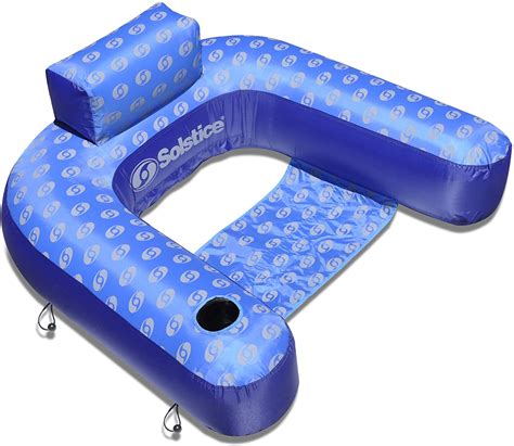 Solstice By Swimline Designer Loop Lounge Pool Float Techmatic