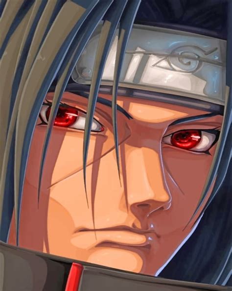 Itachi Uchiha Animes Paint By Numbers Numeral Paint Kit