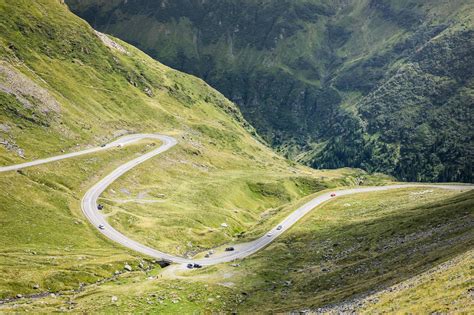 Winding Road In Romanian Mountains Free Stock Photo Picjumbo