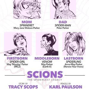 Scions The Spidercest Legacy Tracy Scops Comics Cartoon Porn Comics