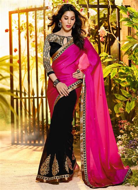 Latest Indian Party Wear Fancy Sarees Designs Collection 2018 2019