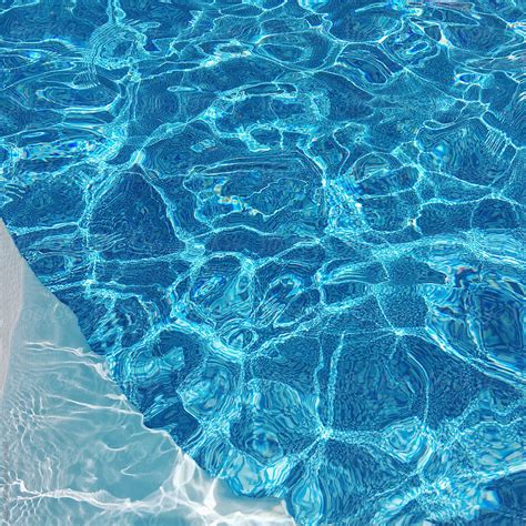 Close Up Of Swimming Pool Water By Stocksy Contributor Alicia Bock