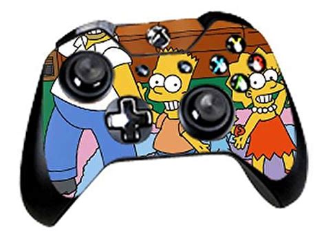 Cartoons And Animated Pair Of Vinyl Decal Controller Sticker Skins For Xbox One Funny Cartoon