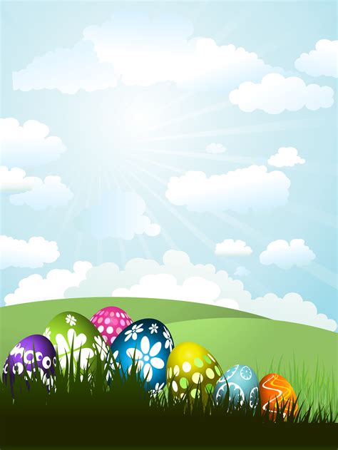 Easter Grass Texture Background