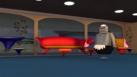 The Jetsons Living Room By Puffinstudios On