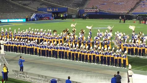 Ucla Marching Band Performing Pressure By Muse Youtube