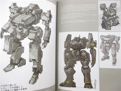 View an image titled 'mech art' in our armored core v art gallery featuring official character designs, concept art, and promo pictures. ARMORED CORE DESIGNS 4 & For Answer Art PS3 Xbox360 ...