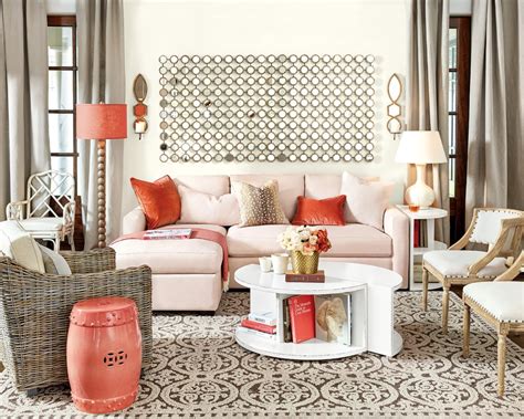 An ottoman that doubles as a coffee table can provide extra seating. 15 Ways to Layout Your Living Room - How To Decorate