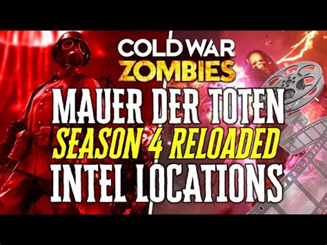 Mauer Der Toten All Intel Locations Black Ops Cold War Zombies Season