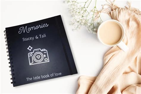 Personalised Scrapbook For Couples Gifts Memory Book Gifts For Her For Him Photo Album Gifts
