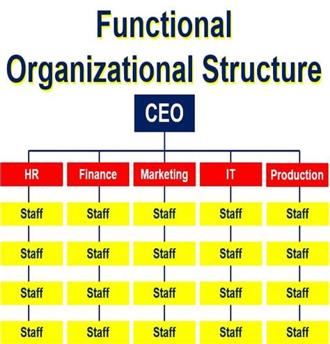 One example of the divisional structure is a car company that separates. What is organizational structure? Definition and meaning ...