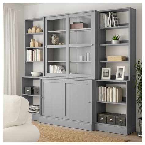 We did not find results for: IKEA - HAVSTA Storage with sliding glass doors gray in ...