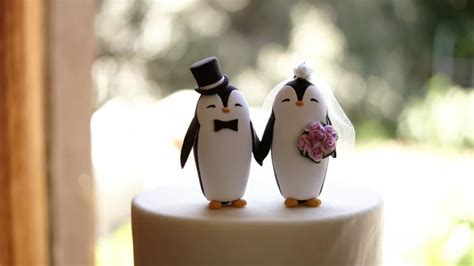 Decor Penguin Wedding Cake Topper 2456524 Weddbook