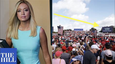 JUST IN Trump Plays Surprise Video Of Kayleigh McEnany At Rally In