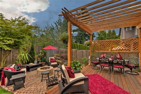 Fire Pit Pergola Designs Paradise Restored Landscaping Outdoor