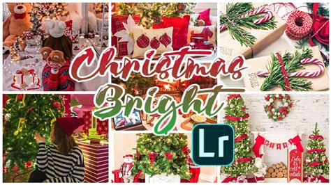 With the help of brushes, you can add snow. Christmas Bright preset |Lightroom Mobile Presets Free DNG ...