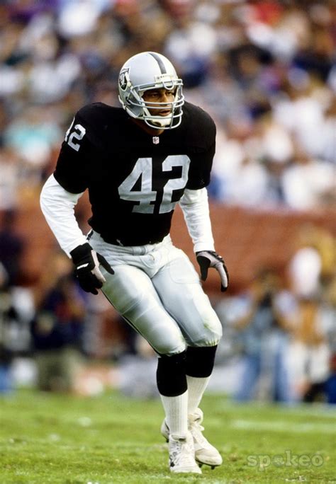Ronnie Lott S 42 1991 All Pro And Pro Bowler W Los Angeles Raiders