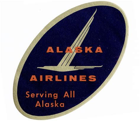 Luggage Label Alaska Airlines San Francisco International Airport
