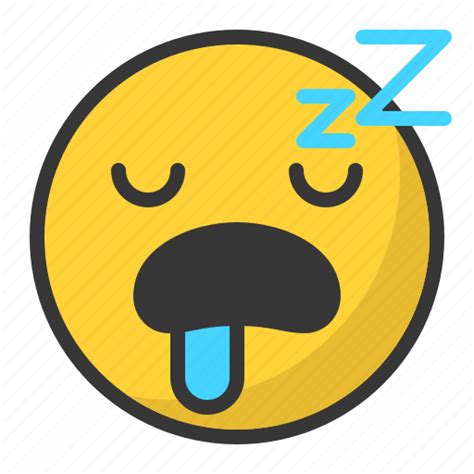Emoji Emoticon Sleep Sleepy Tired Icon Download On Iconfinder