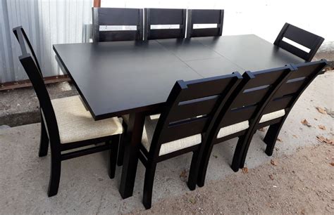 Tapizar sillas de comedor clásicas, modernas o sillas de cocina: Comedor De 8 Sillas Tapizadas Mesa Extensible A 200mt ...