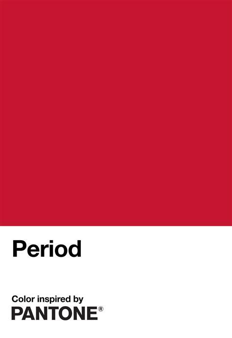 Pantone Launches New Custom Red Colour To Break The Stigma Around