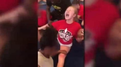 Disturbing Video Shows High School Cheerleaders Screaming As Theyre Forced To Do Splits The