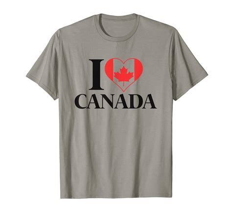 canadian tees i love canada t shirt stellanovelty