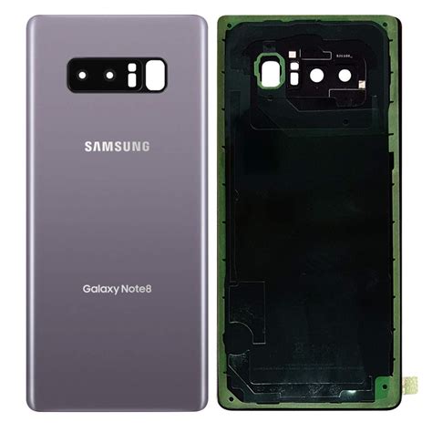 Samsung Galaxy Note 8 Back Glass Replacement With Camera Lens Installe