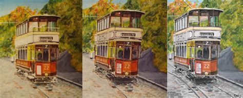 David Clark Art Contact Me At Londiniusuk Glasgow Tram