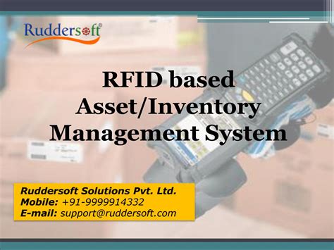 Uhf Rfid Based Assetinventory Tracking And Management System By