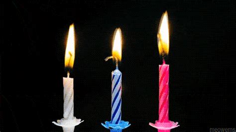 Put out candles with one strong exhalation is an old good tradition. Birthday Cake Burning Candles Fire Gif - Birthday Candle ...