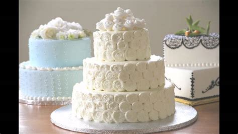 Simple Wedding Cake Decorating Ideas Youtube
