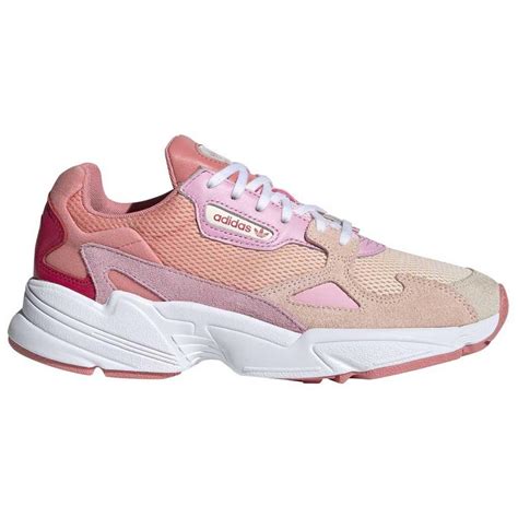 Adidas Originals Leather Falcon In Pink Lyst