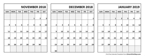Calendar Images From Jan To Dec