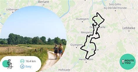 Van Wieze Naar Denderbelle Wandelroute Hikingroute RouteYou