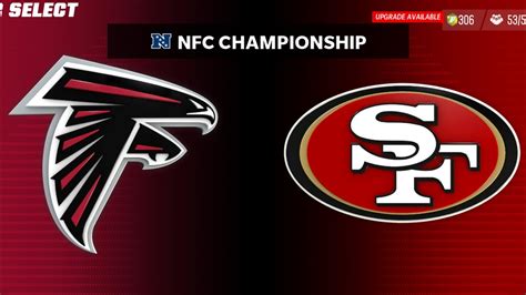 Atlanta Falcons Vs San Francisco 49ers Madden Nfl 23 Mock Nfc