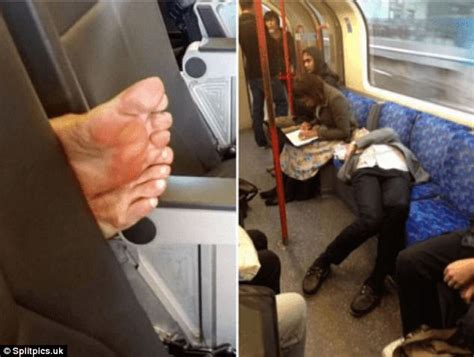 the most anti social commuters on public transport daily mail online