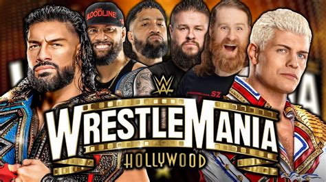Predicting The Card For Wwe Wrestlemania Page Of Wrestletalk