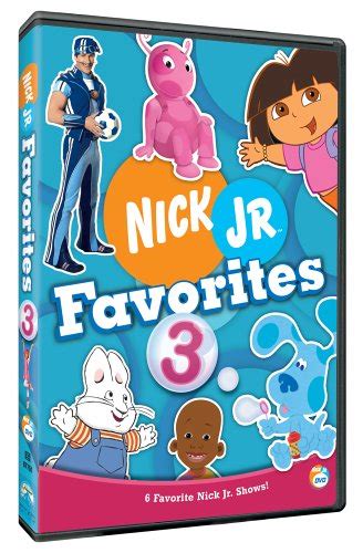 Nick Jr Favorites 3 Usa Dvd Amazones Películas Y Tv