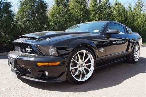 4500 Mile 2008 Ford Mustang Shelby Gt500 Super Snake For Sale On Bat